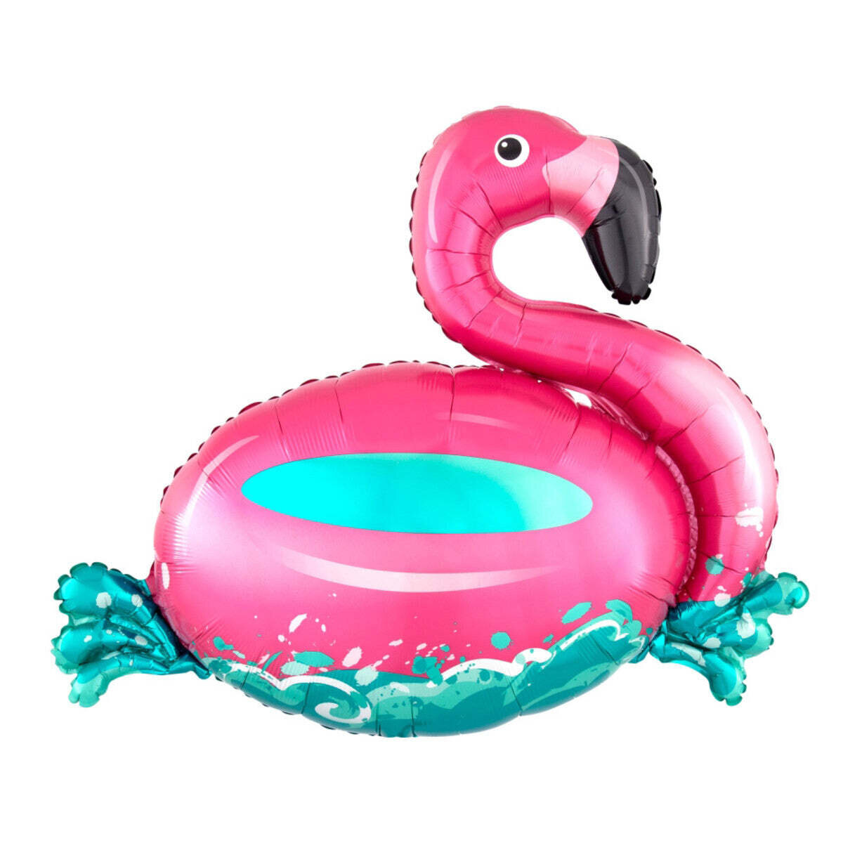 Floating Flamingo SuperShape Balloon 76x68cm