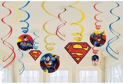 Superman Swirl Decoration