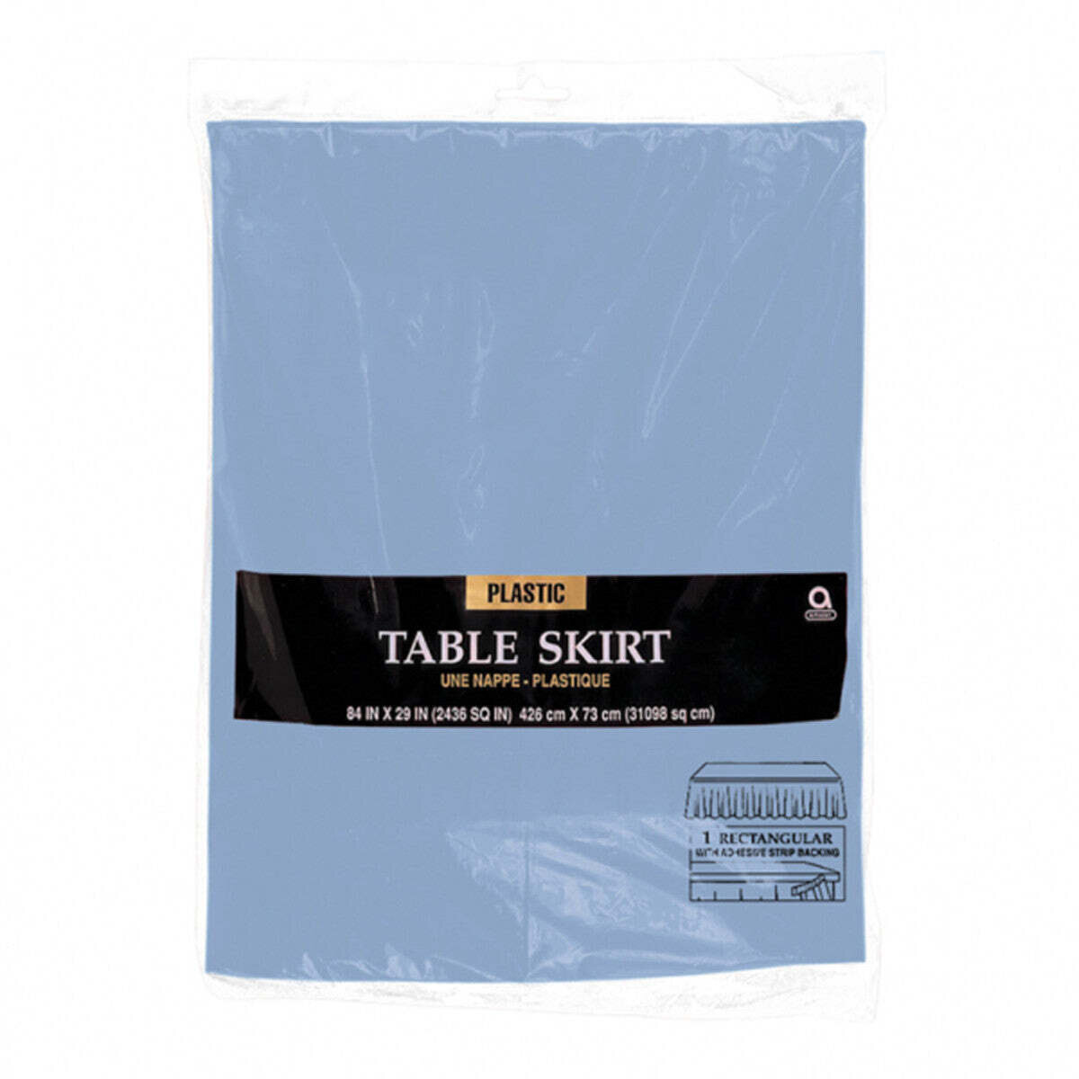 Table Skirt Blue