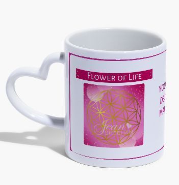 Heart Sacred Geometry Mug
