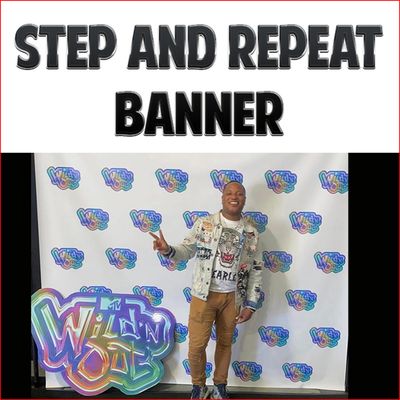 Step and Repeat Banner