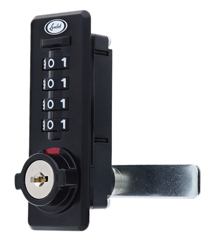 Lenlok 4 dial digital lock - metal housing