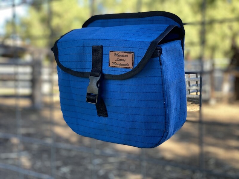 Canvas Saddle Bag