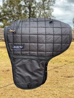 Padded saddle bag