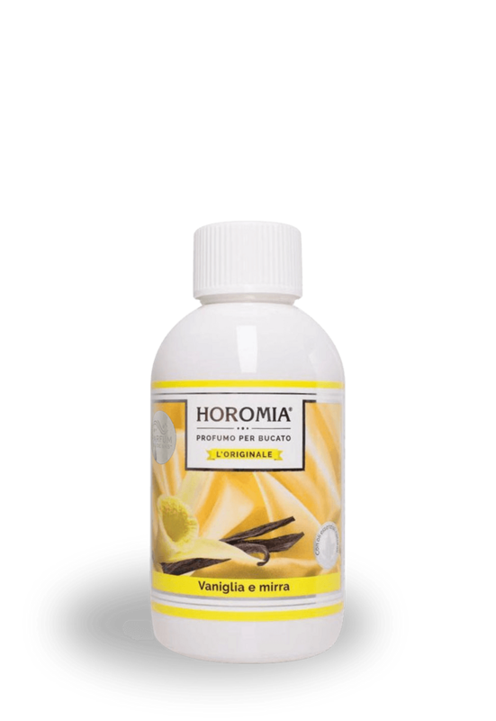 Horomia Parfum bij de was Vaniglia e mirra 250ml.