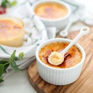 Crème Brûlée, een mix van zoete geuren en als topnoot vanille.