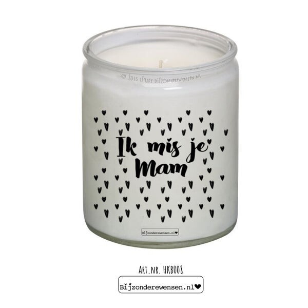 Wenslicht ik mis je mam