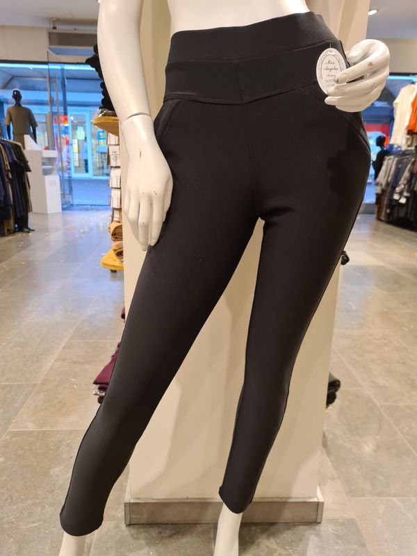 comfortbroek kleur zwart comfortbroek kleur zwart