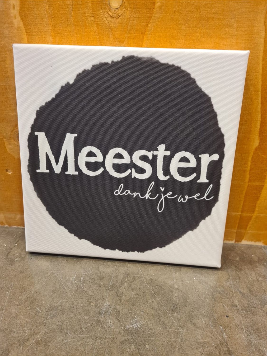 Canvas meester