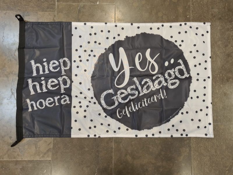 Vlag geslaagd