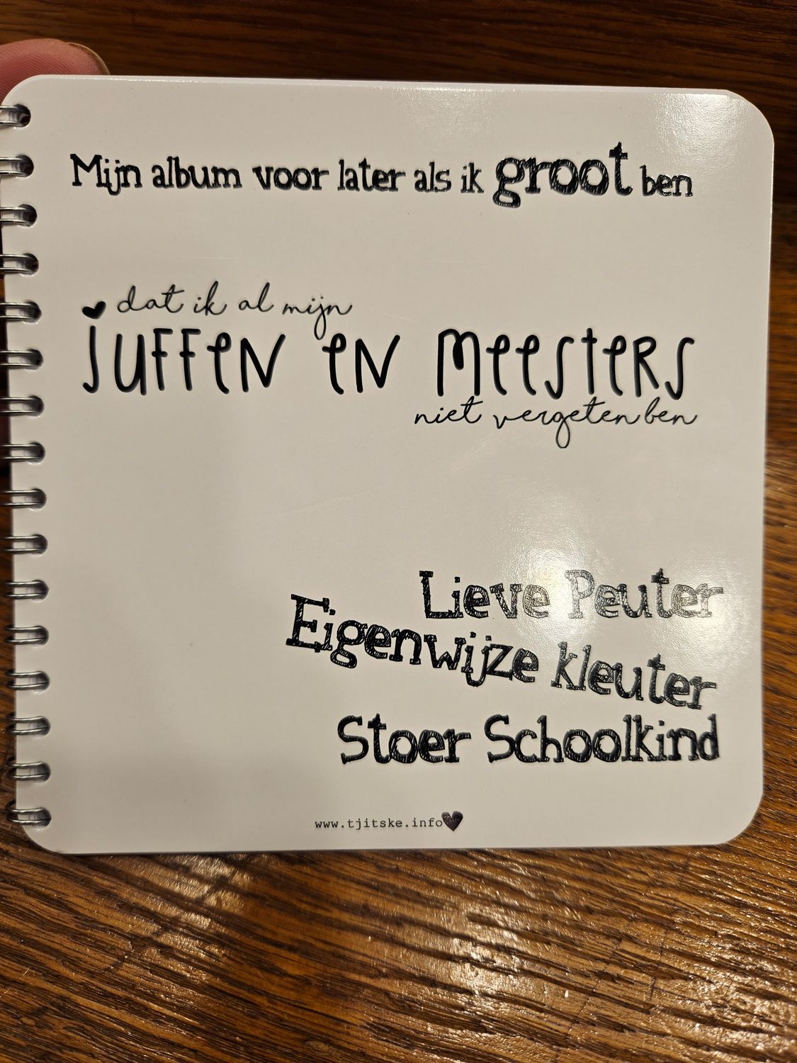Herrinering boekje