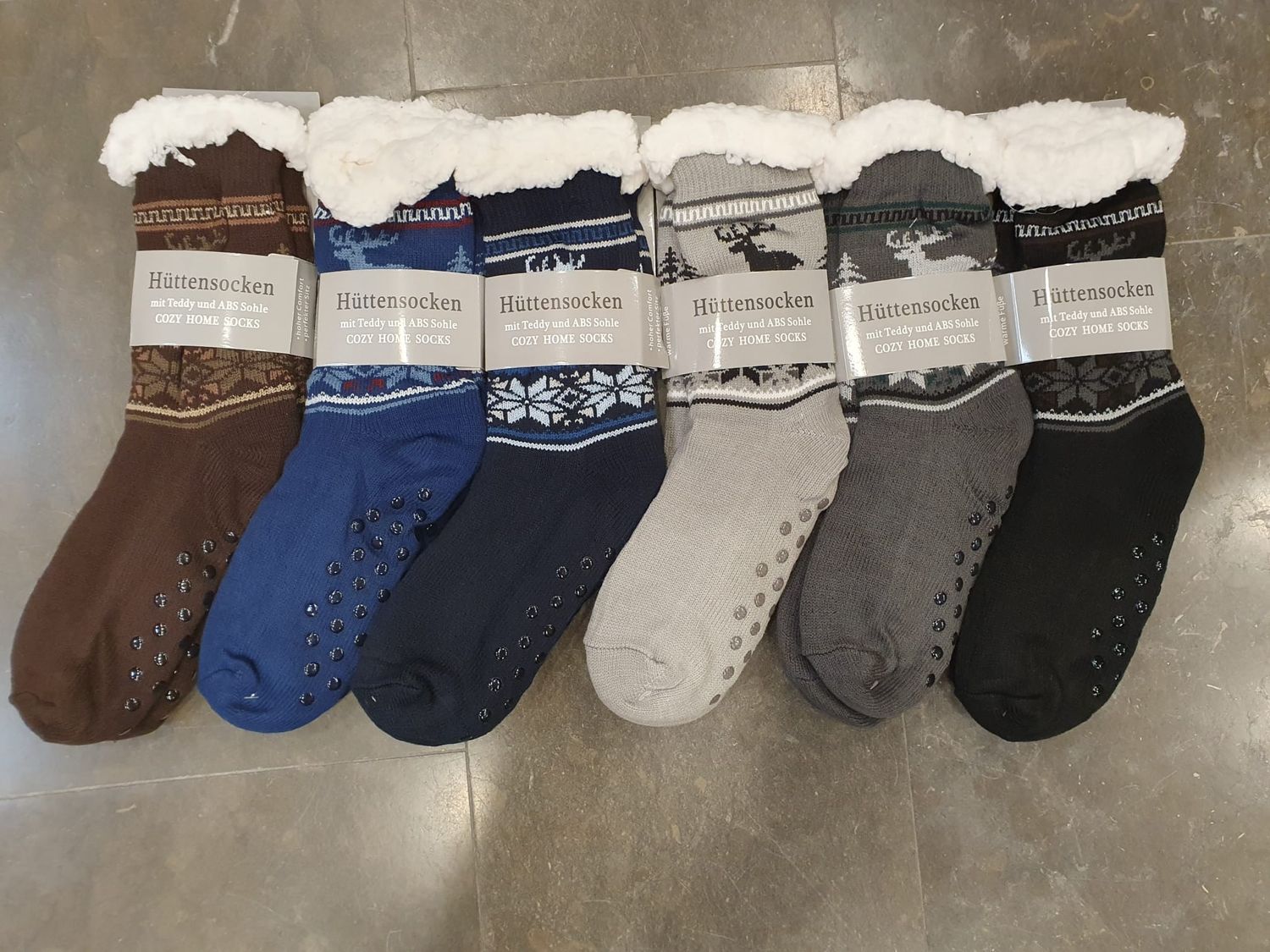 Home socks heren hert maat 41-46