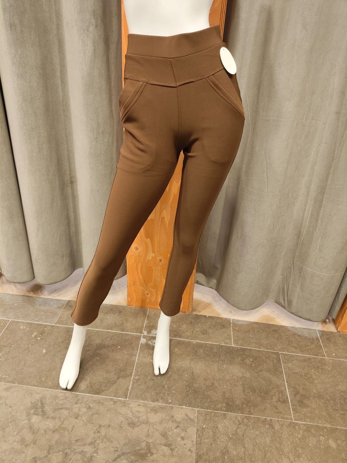 SALE comfortbroek gevoerd mocka (S/M, M/L, 2/3XL en 4/5XL)