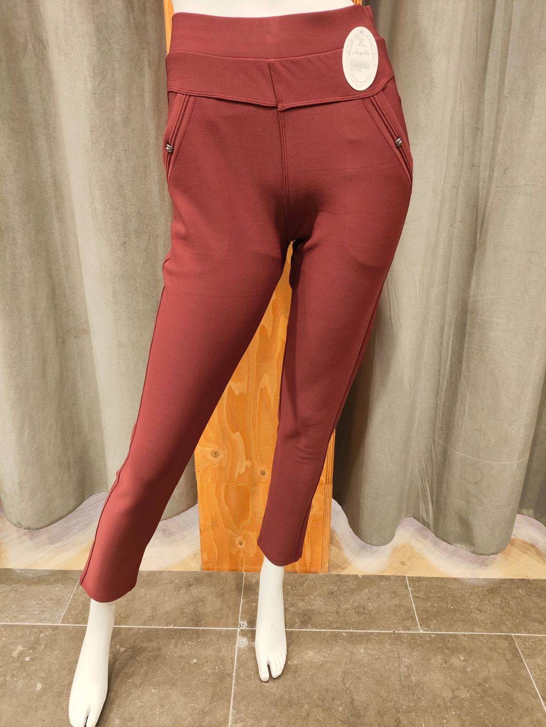 comfortbroek tawny port (maten)