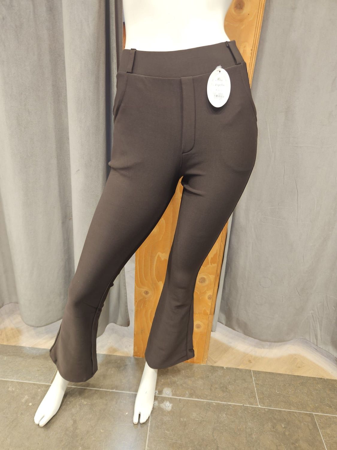 Comfortbroek flair Choco bruin XL/XXL