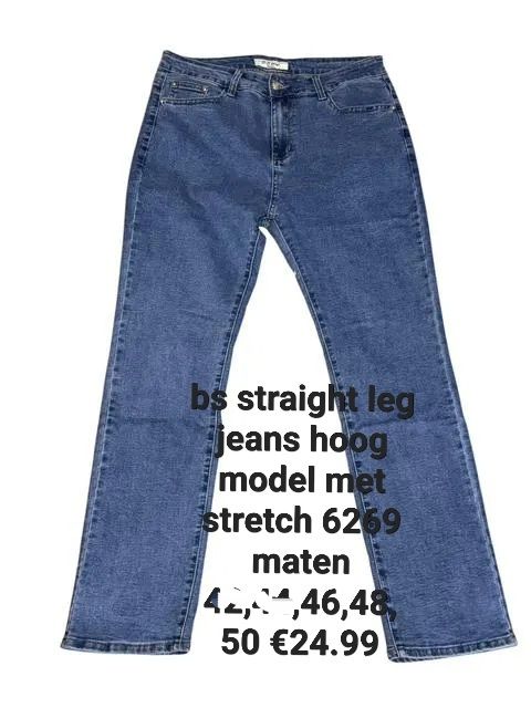 straight leg jeans 6269 (maat 46 en 48)