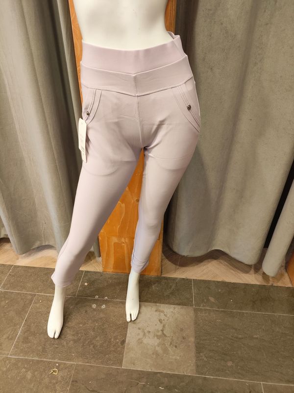 comfortbroek zomer kleur lila (maten)
