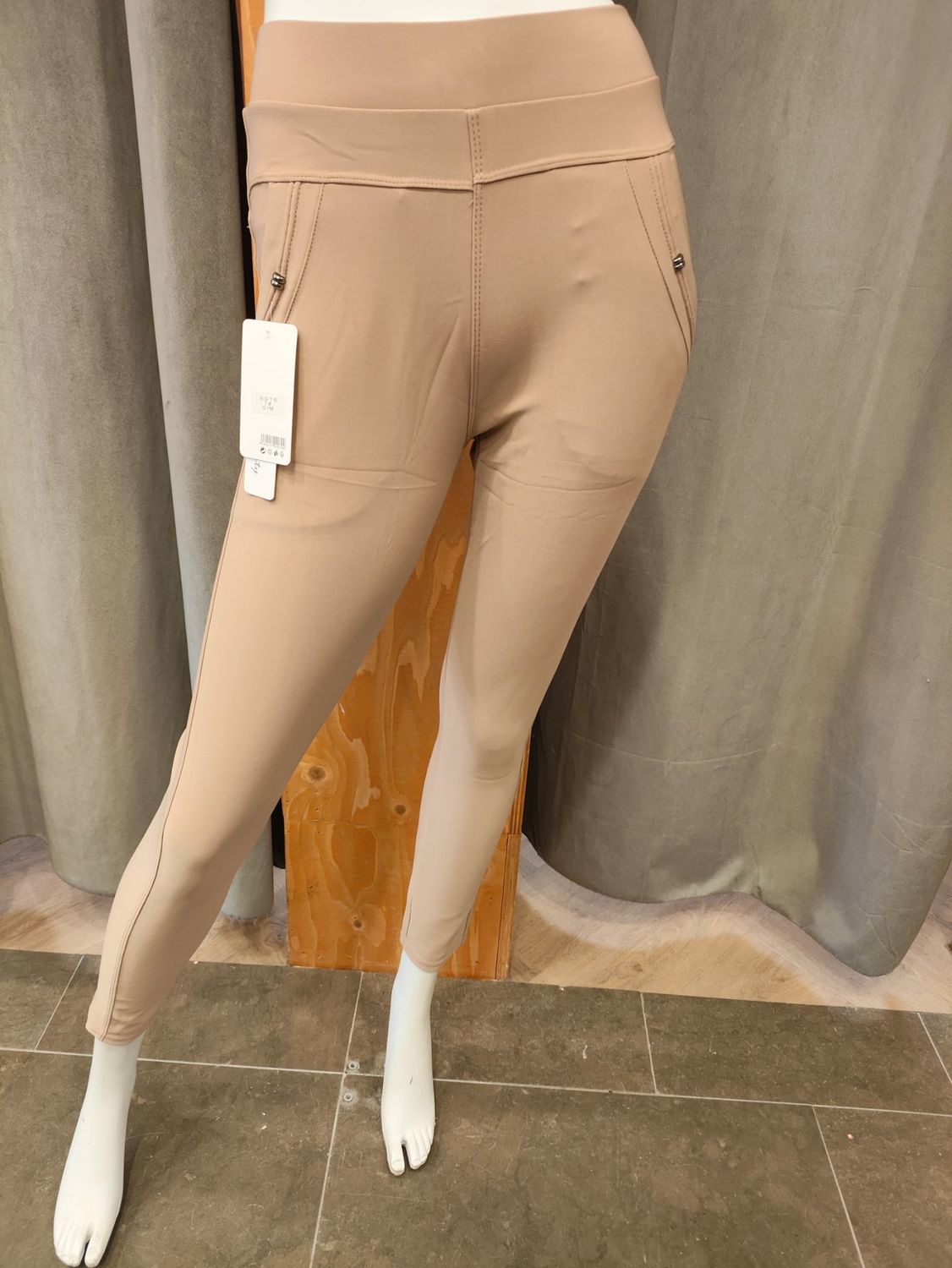 comfortbroek zomer kleur soft bruin (maten)