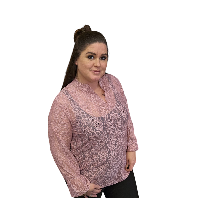 SALE kanten top adriana one size 40/48 (meerdere kleuren)