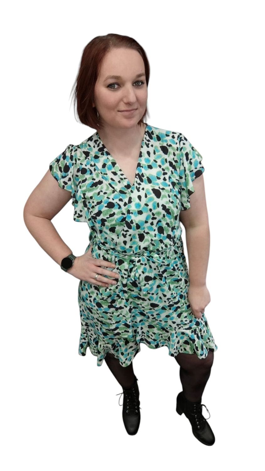 jurkje bibi s/m  (twee kleuren)