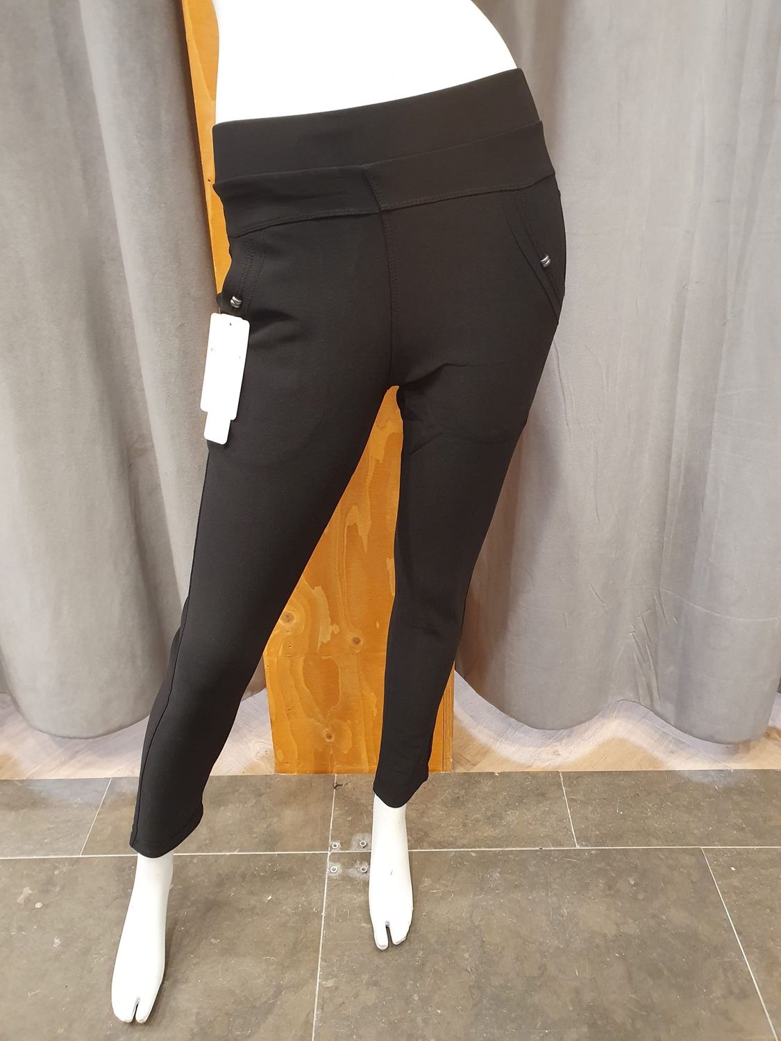 comfortbroek zomer zwart