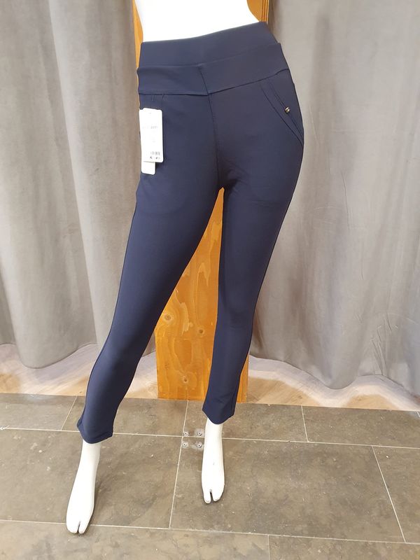 comfortbroek zomer navy