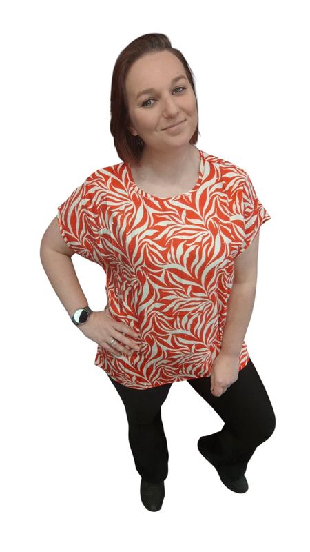 Katoene zebra top ceren s/m l/xl Katoene zebra top ceren s/m l/xl