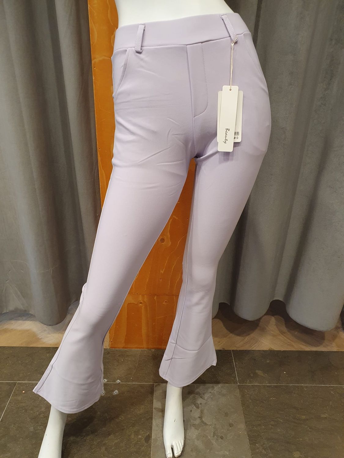 SALE comfortbroek flair lila (maten)
