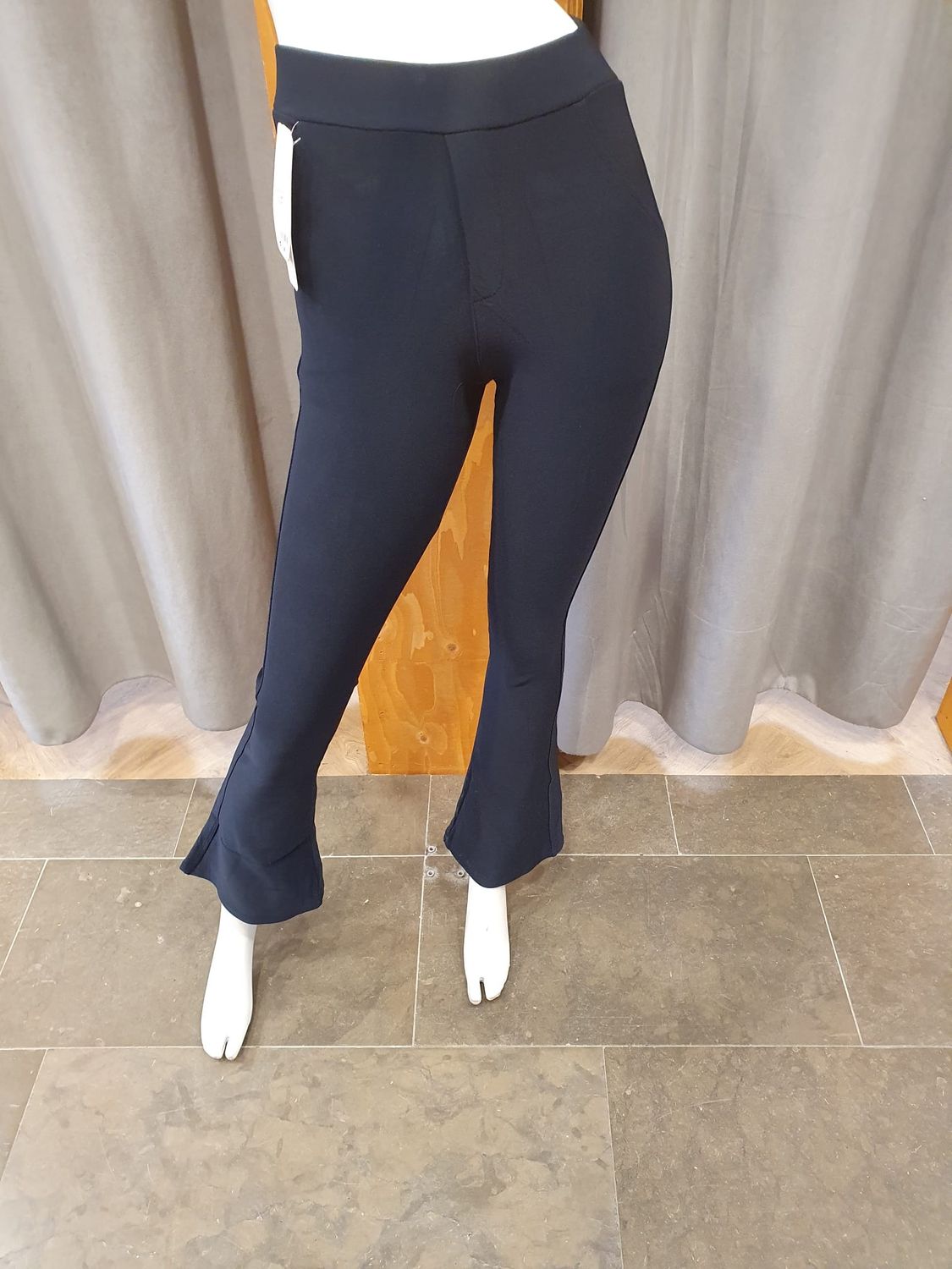 comfortbroek flair navy (maten) comfortbroek flair navy (maten)