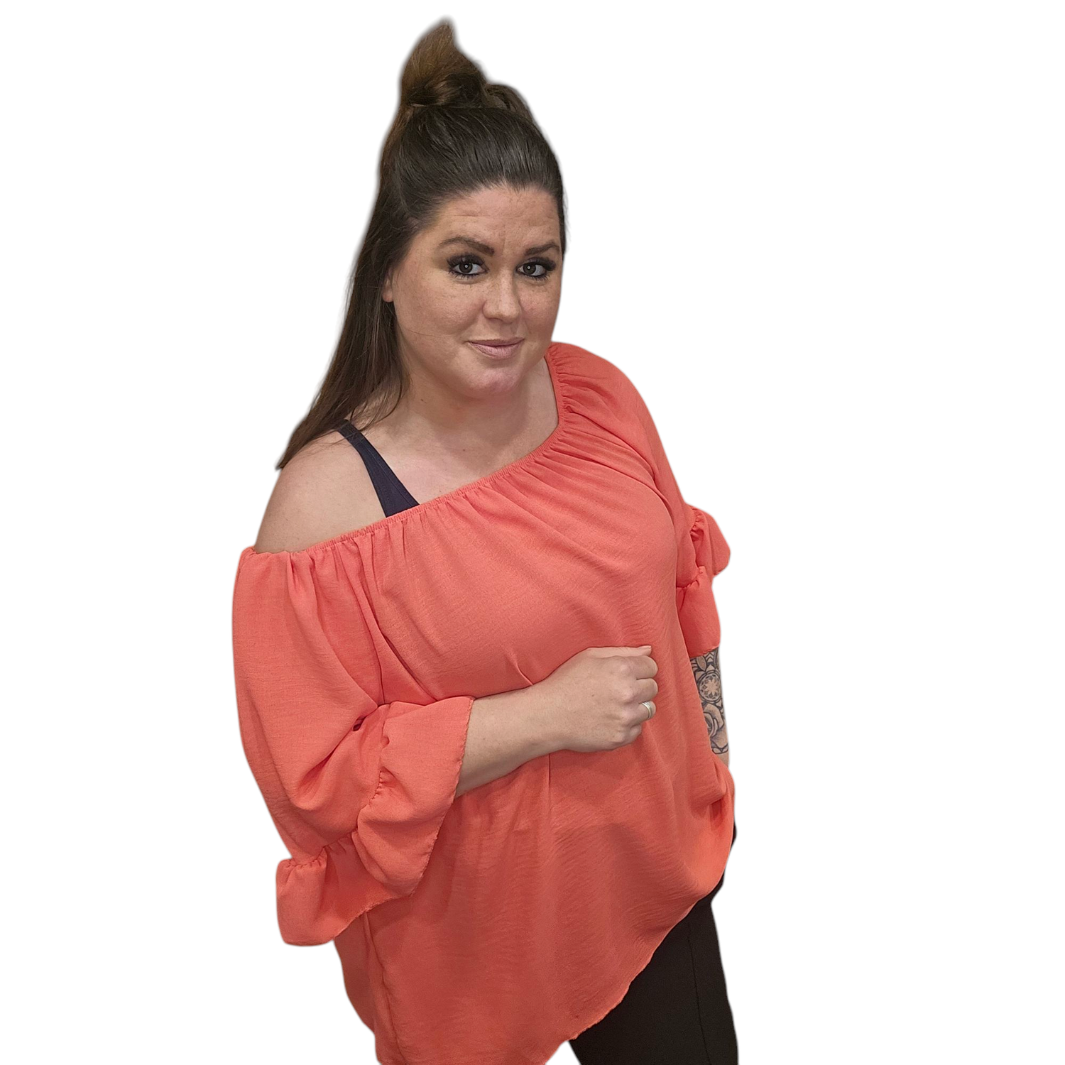 on/off shoulder top daantje one size 42/50