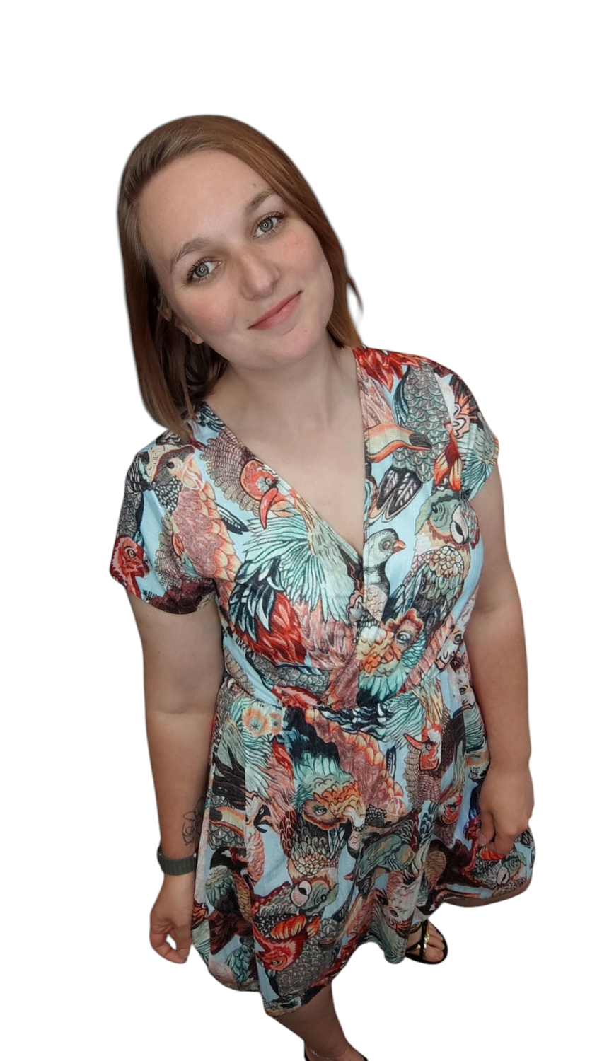 zomerjurk felice m/l xl/xxl (meerdere kleuren)