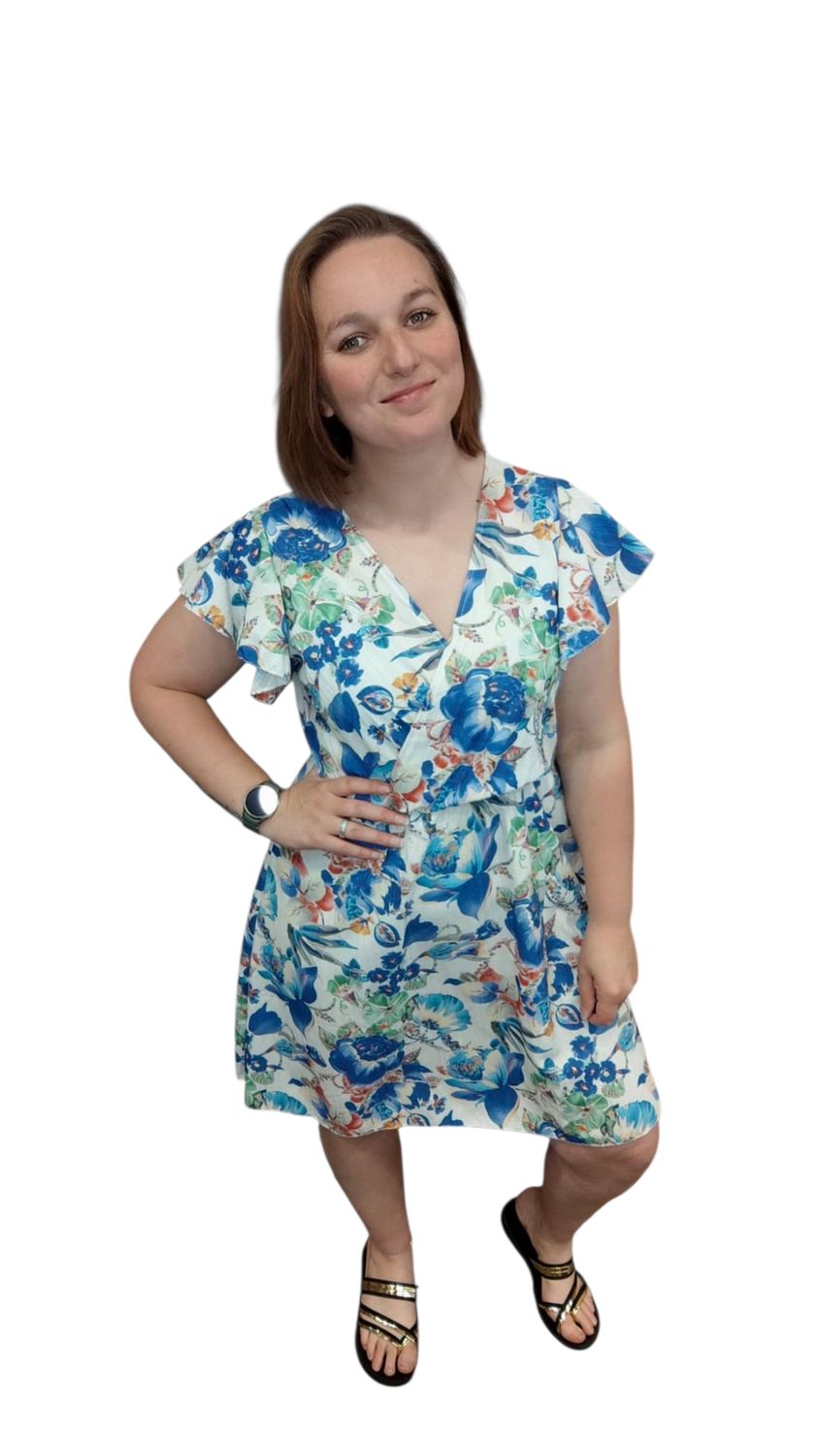 zomer jurk gaby m/l xl/xxl (meerdere kleuren)