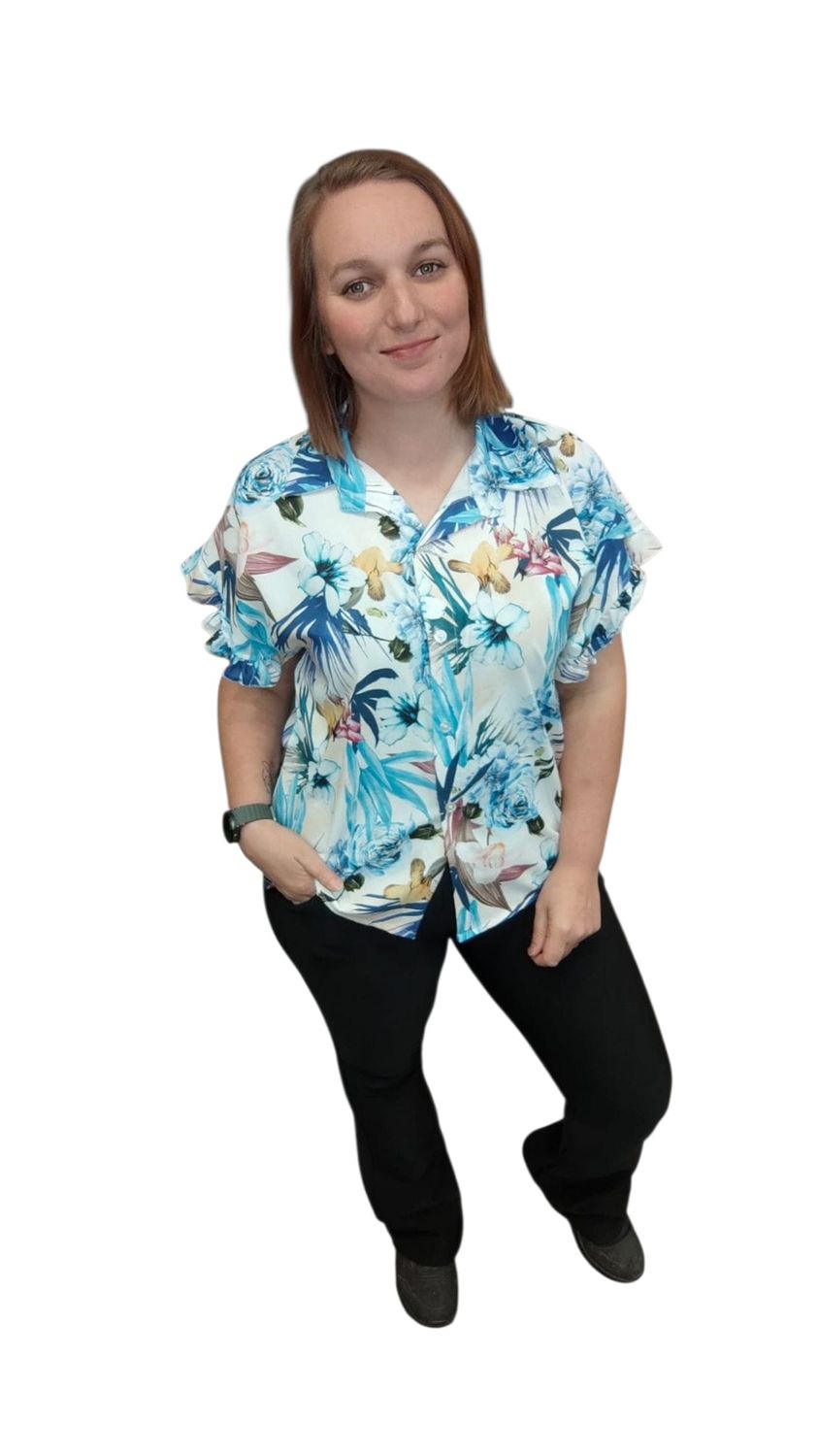 Blouse Iona M/L en XL/XXL (meerdere kleuren)