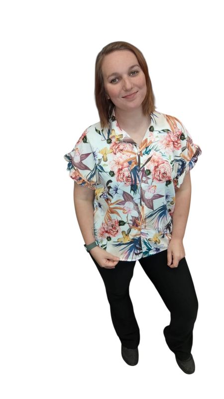 Blouse Iona M/L en XL/XXL (meerdere kleuren)