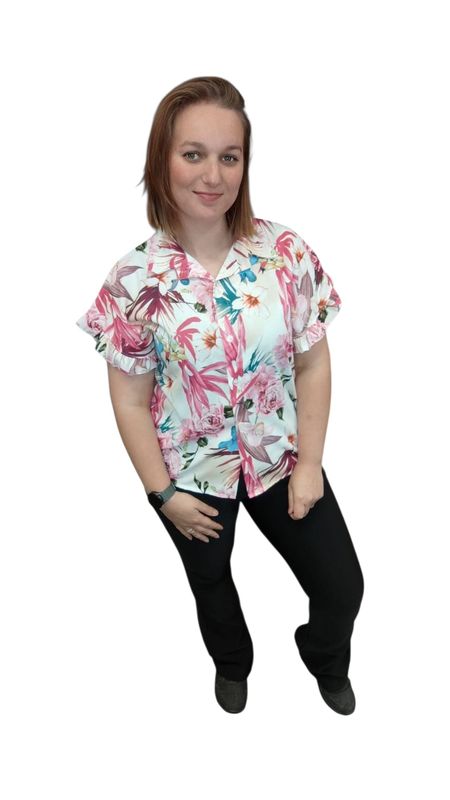 Blouse Iona M/L en XL/XXL (meerdere kleuren)