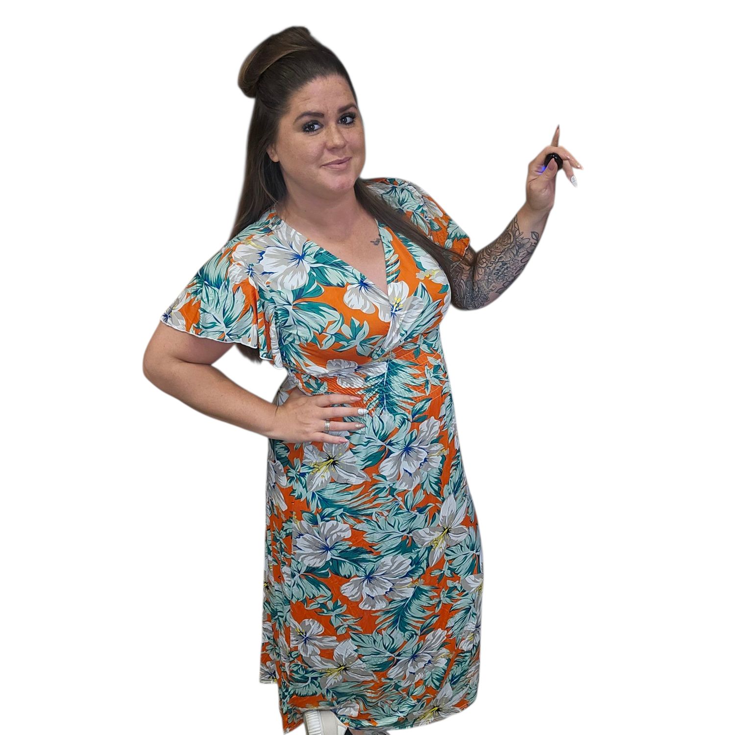 maxi jurk kaylee s/m l/xl (meerdere kleuren)