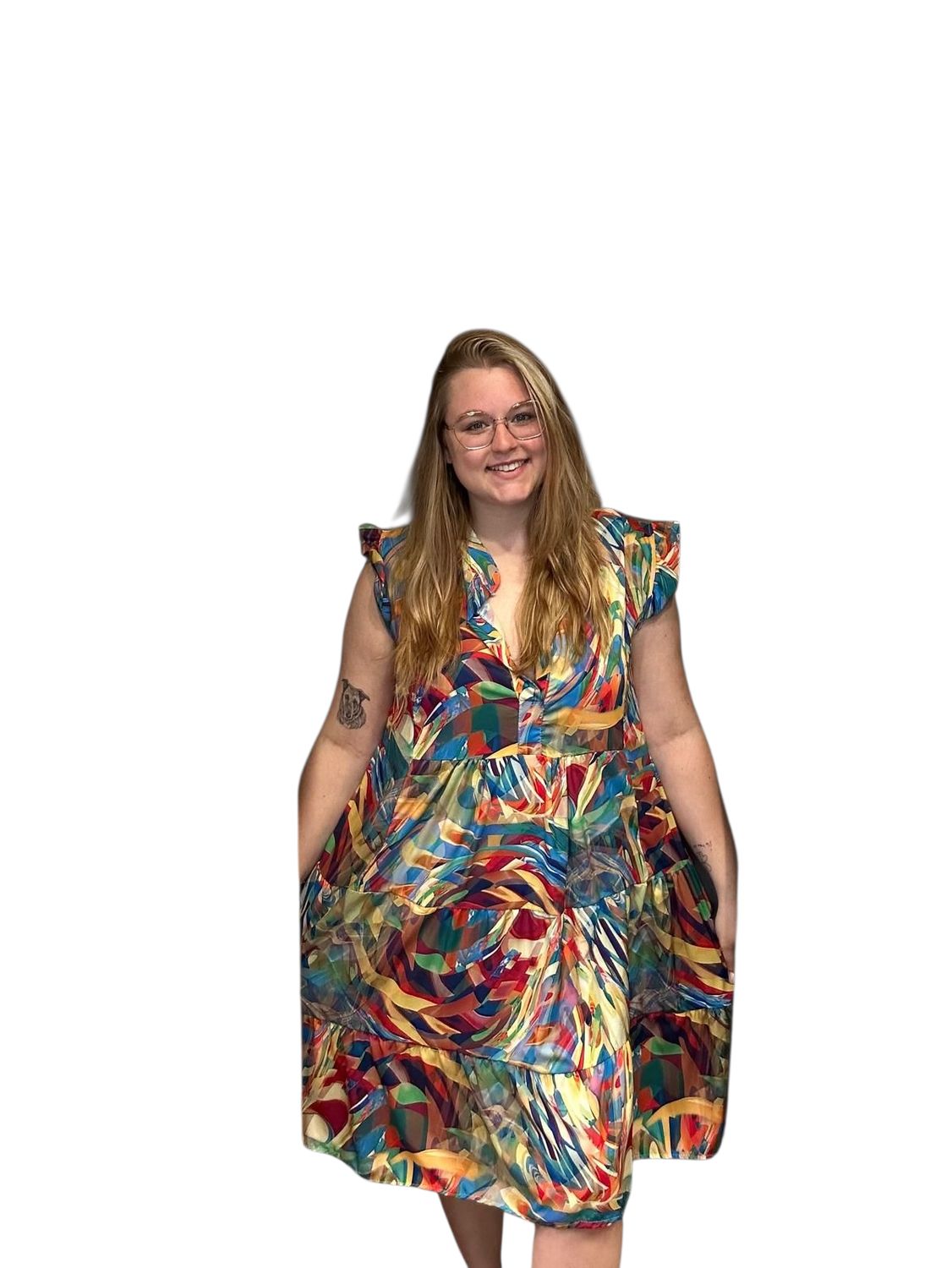 Jurk Naomi one size 38/44 (meerdere kleuren)