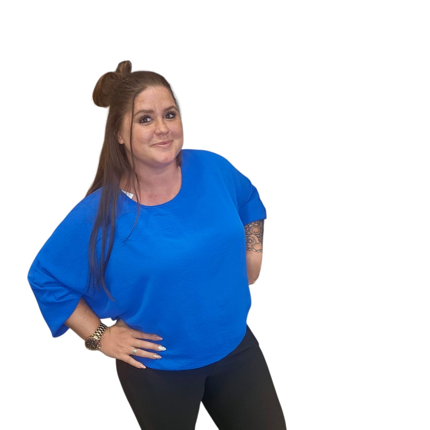 Basic ballon top Lily 40/48 (meerdere kleuren)