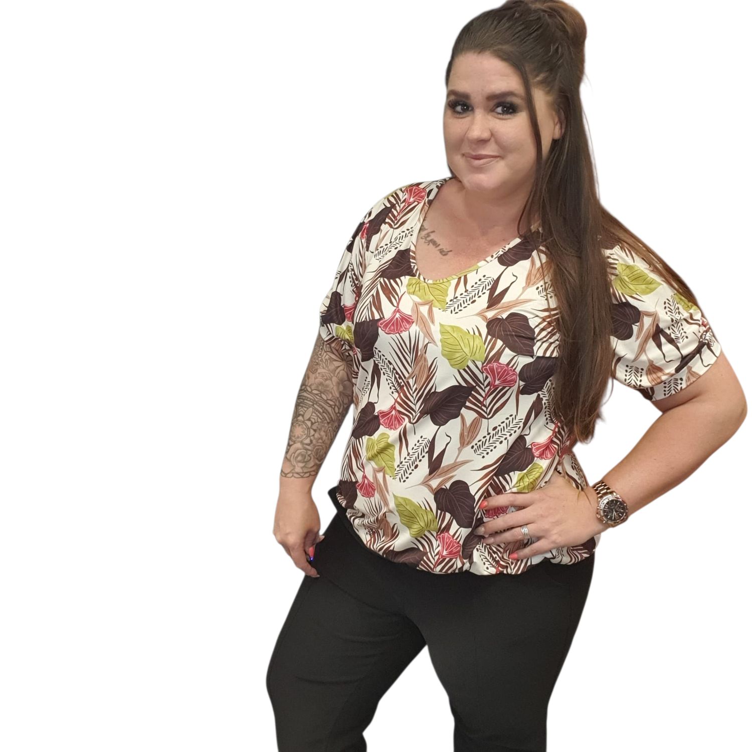 maayke ballon top m/l xl/xxl (meerdere kleuren)
