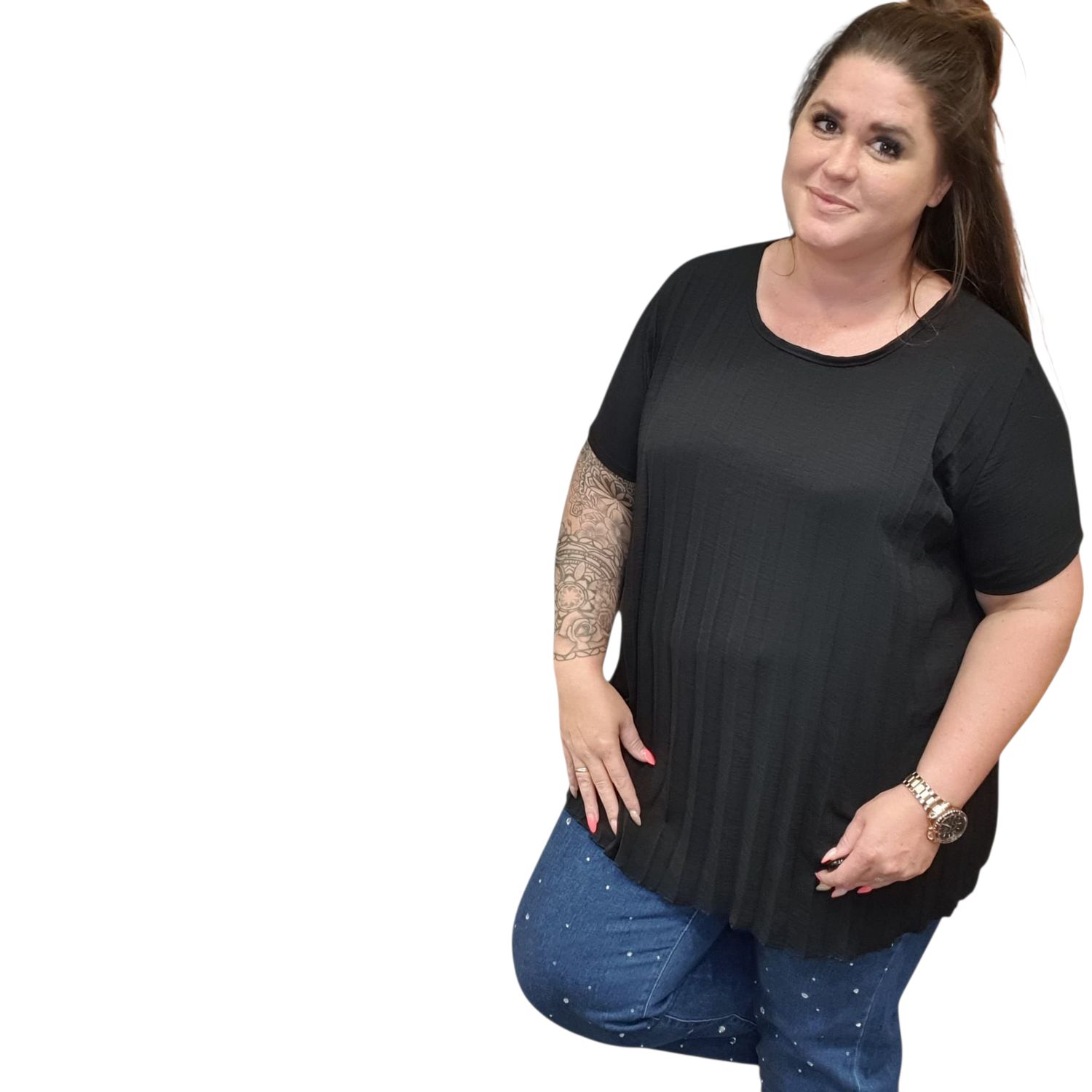 olivia top plus size (meerdere kleuren)