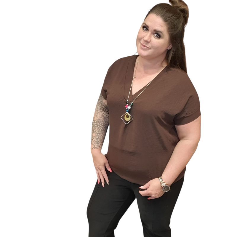 basic ballon top noemi (meerdere kleuren) basic ballon top noemi (meerdere kleuren)