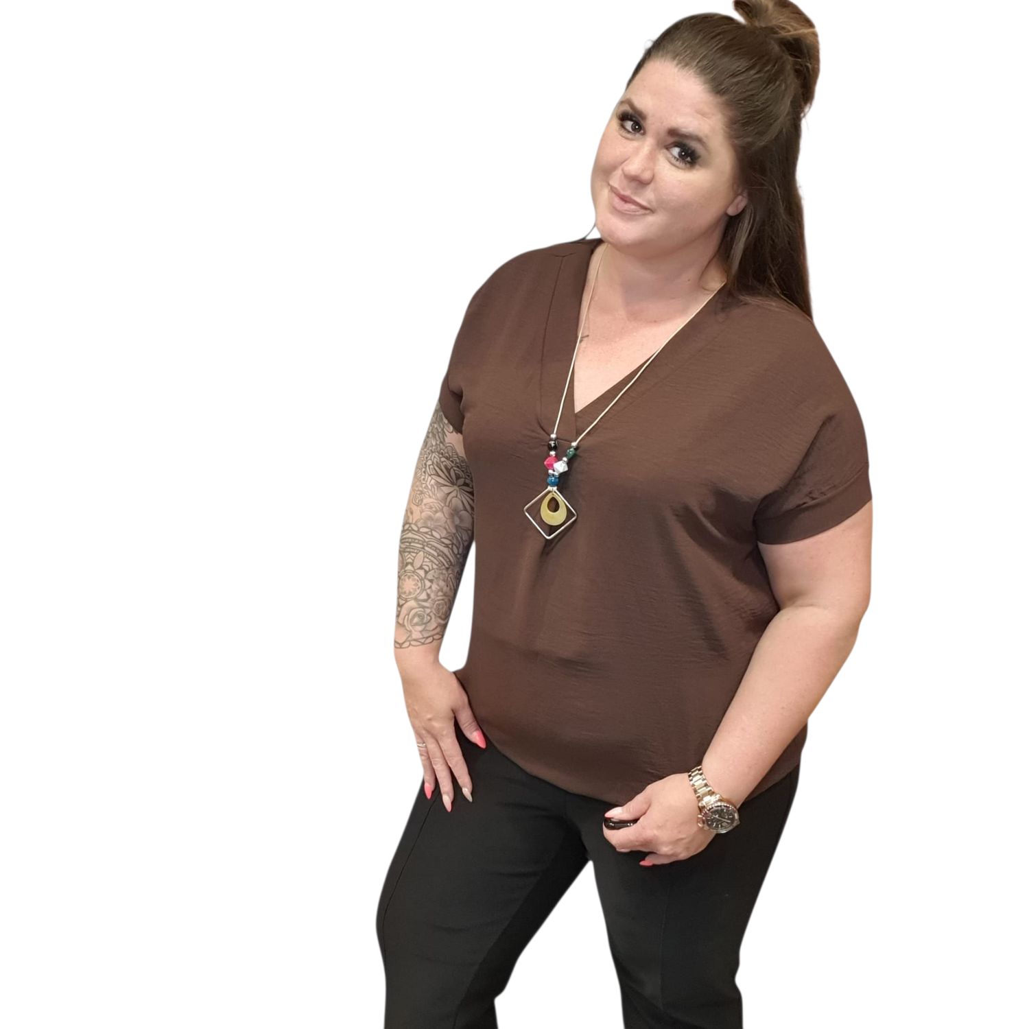 basic ballon top noemi (meerdere kleuren) basic ballon top noemi (meerdere kleuren)