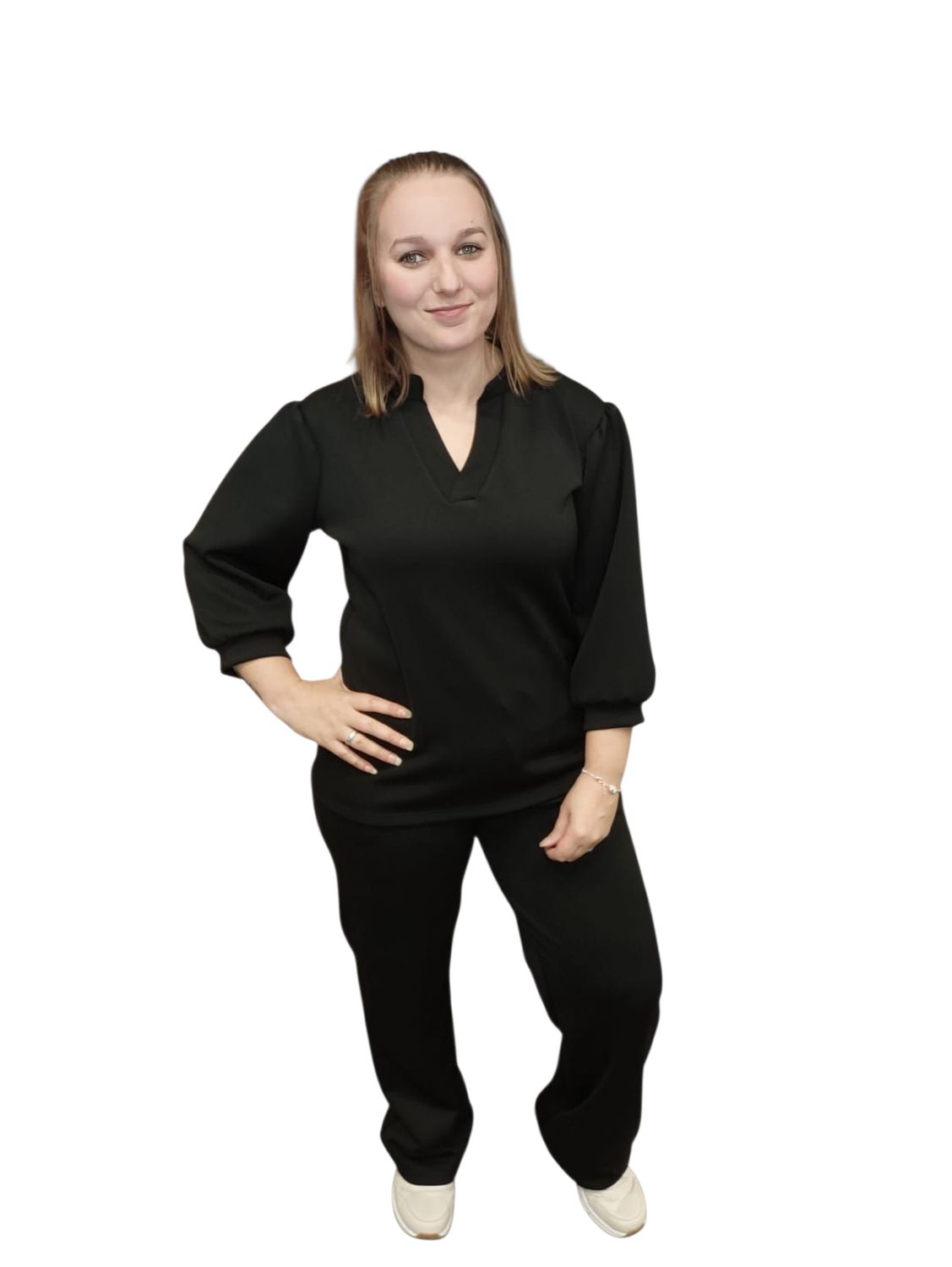 Straight leg odelia broek m/l xl/xxl (meerdere kleuren)