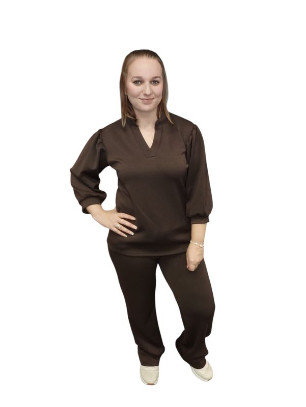 Straight leg odelia broek m/l xl/xxl (meerdere kleuren)