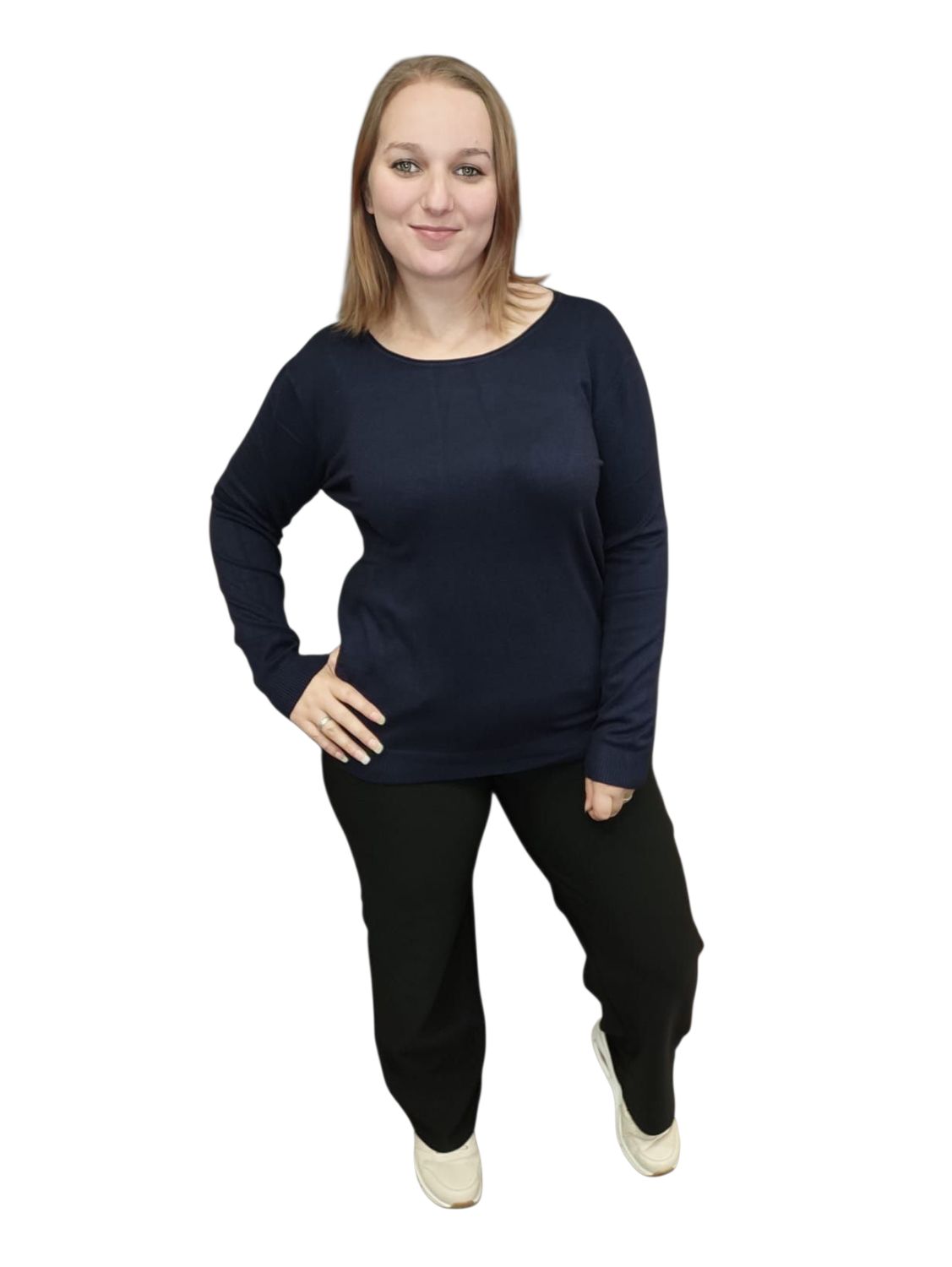 basic tussen trui quinta m/l xl/xxl (meerdere kleuren) basic tussen trui quinta m/l xl/xxl (meerdere kleuren)