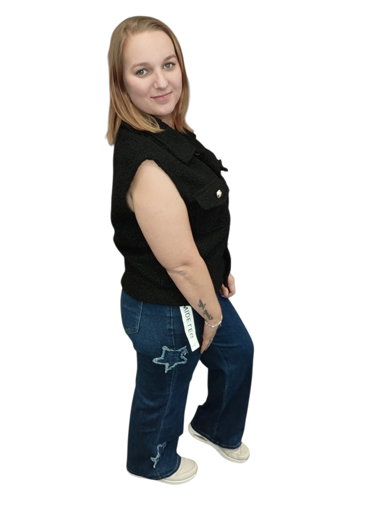 renske teddy gillet m/l xl/xxl