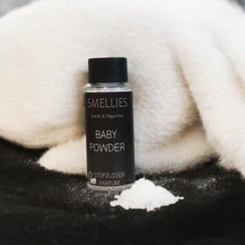 Stofzuig geurkorrel baby powder