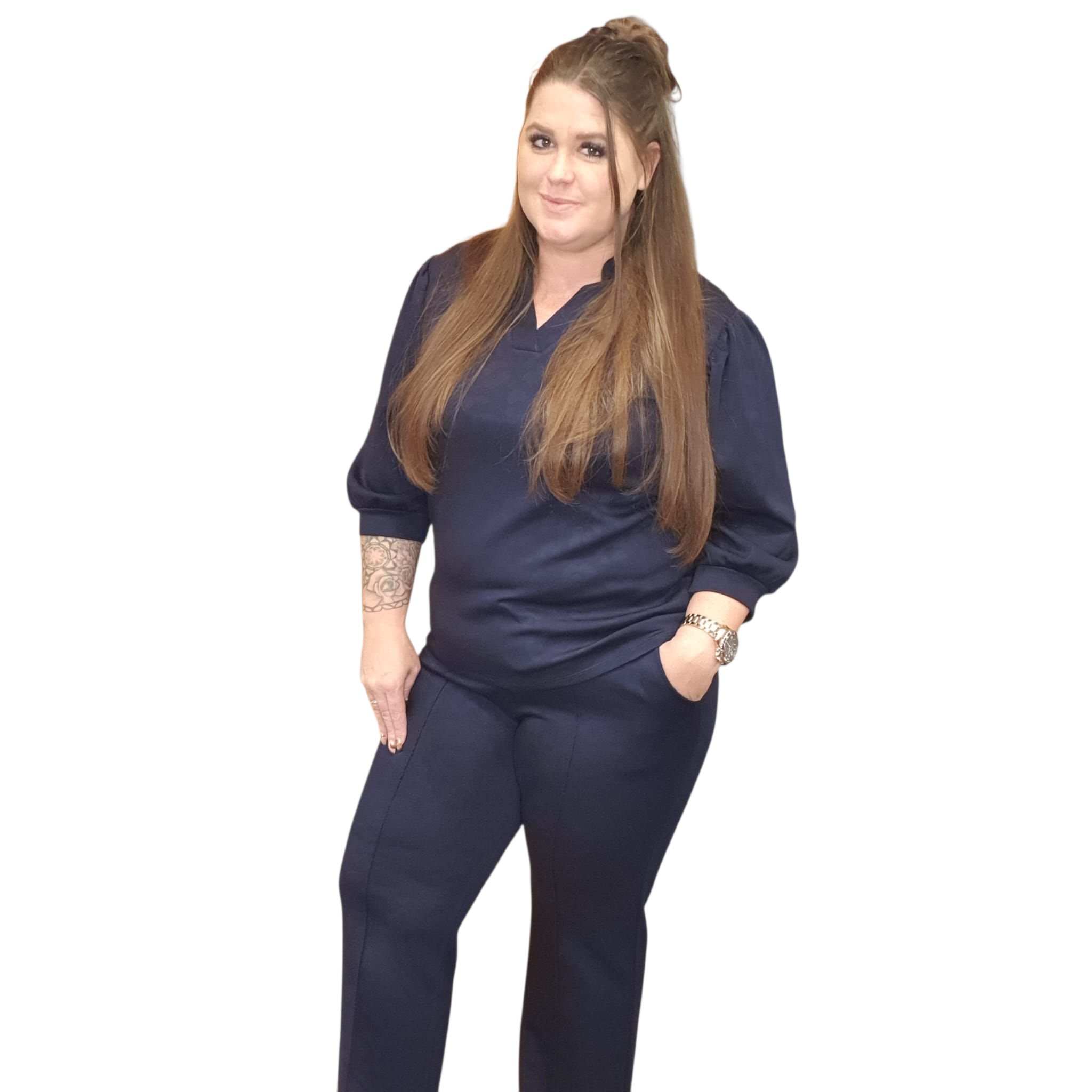 wide leg jog broek sylvie s/m l/xl