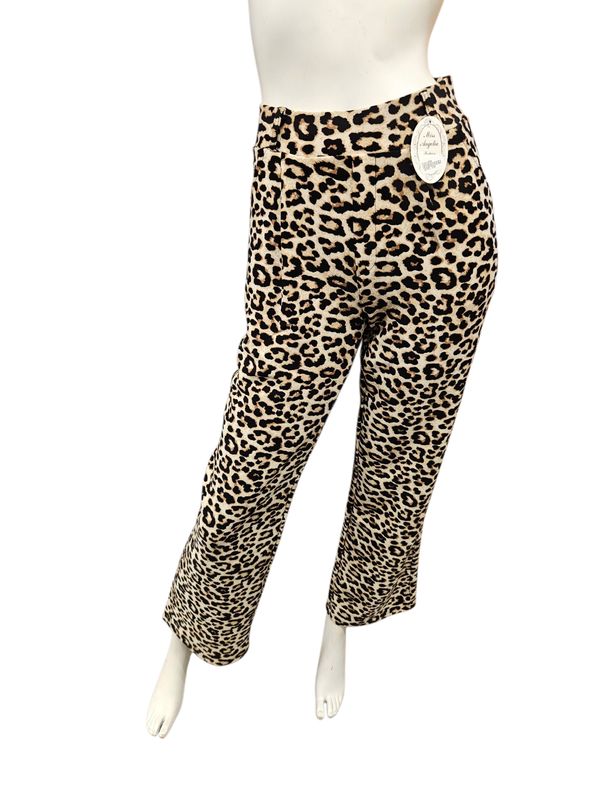 comfortbroek wide leg panter (maten)