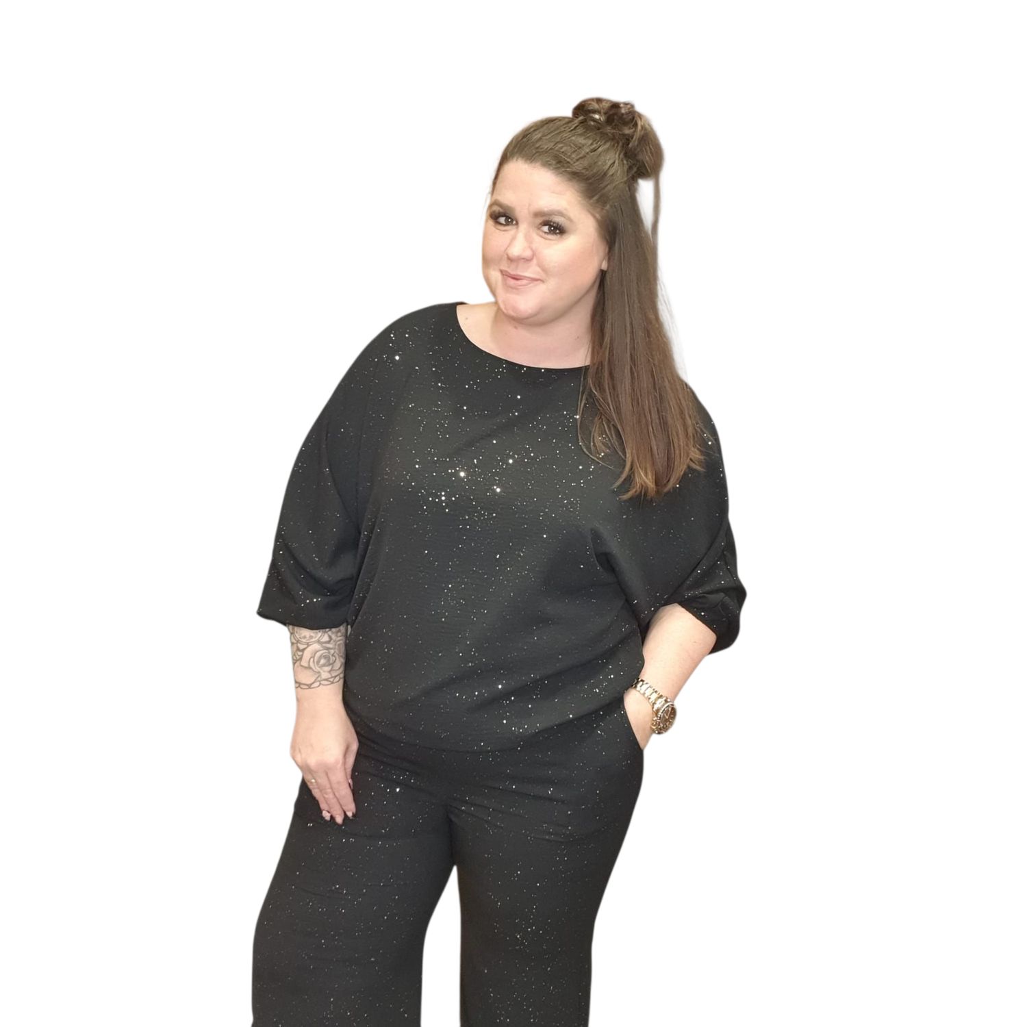 glitter top yasmin one size (div kleuren) glitter top yasmin one size (div kleuren)